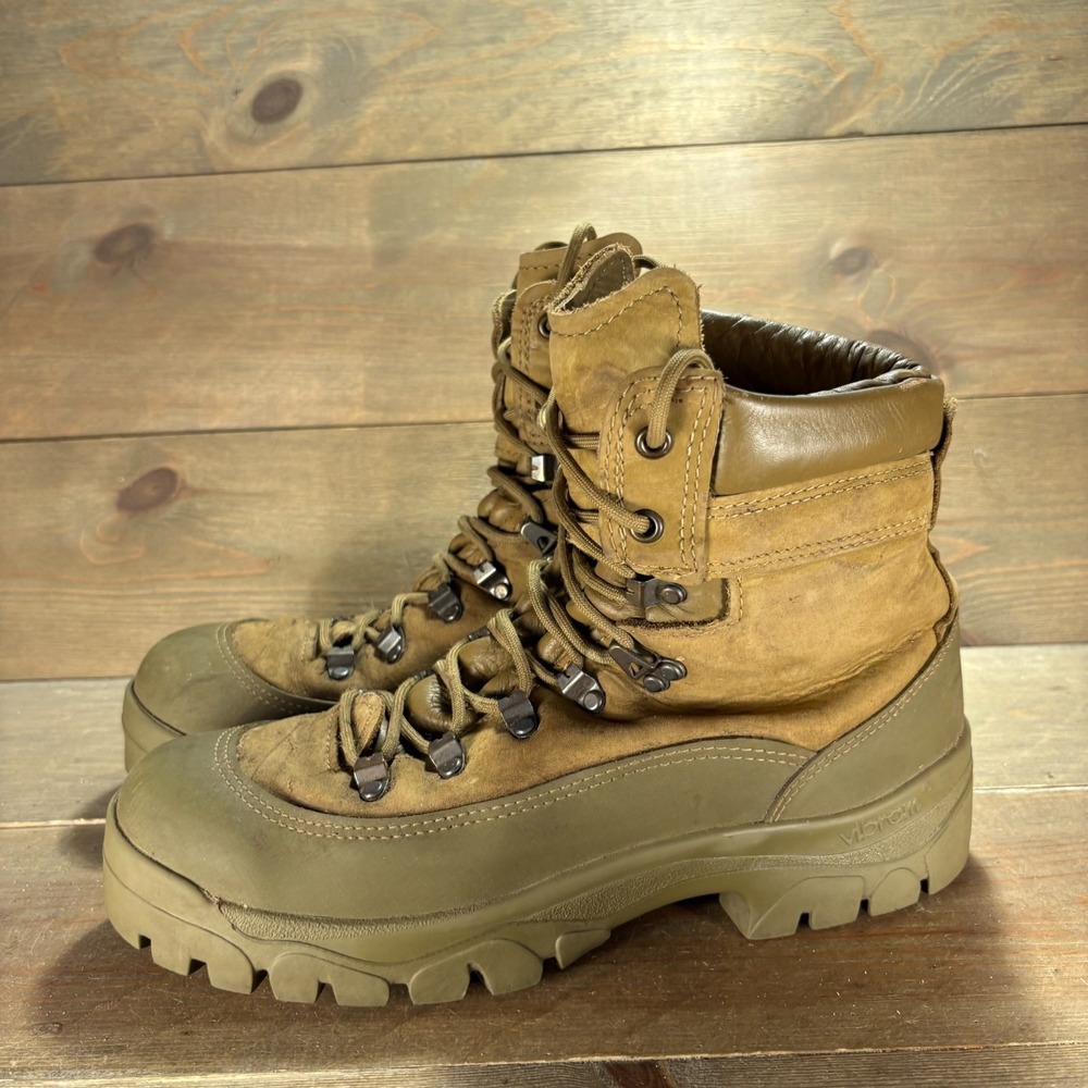 Bates Mountain Combat Hiker Mens size 8 shoes Brown Waterproof combat boots
